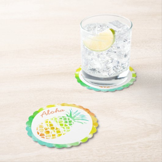 Untersetzer aus Ananas (Vor Ort)