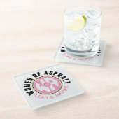 Untersetzer aus Asphalt (Schrägansicht)