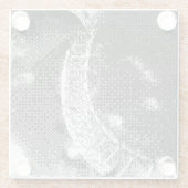 Untersetzer aus Augenglas (Rückseite)