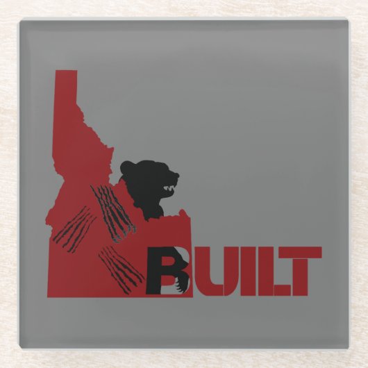 Untersetzer aus Bärenglas (Vorderseite)