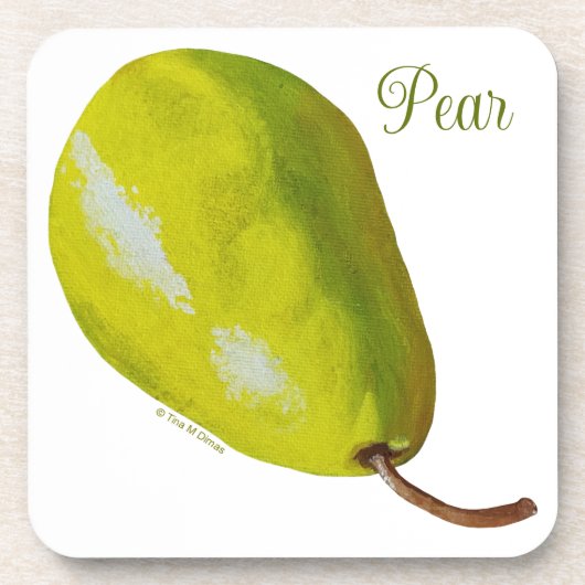 Untersetzer aus Birnen (Vorderseite)