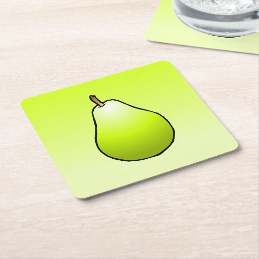 Untersetzer aus Birnenholz (angewinkelt)