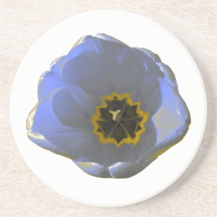 Untersetzer aus blau-gelb-gelb-gelb