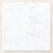 UNTERSETZER AUS BLAUEM UND WEISSEM MARMOR (Rückseite)