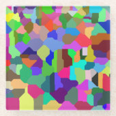 Untersetzer aus Blockglas (Vorderseite)