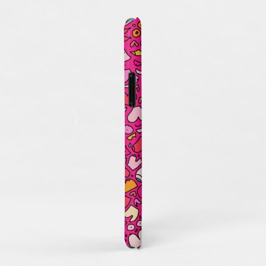 Untersetzer aus bunten Brustmustern Case-Mate iPhone Hülle (Hinten/Rechts)