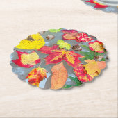 Untersetzer aus dem Herbst (angewinkelt)