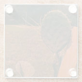 Untersetzer aus Feldglas (Rückseite)