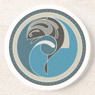 Untersetzer aus Fischsandstein