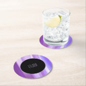 Untersetzer aus gebürstetem Petals Lavendel | Eleg (Vor Ort)