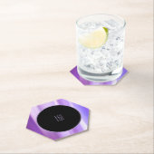 Untersetzer aus gebürstetem Petals Lavendel | Eleg (Vor Ort)