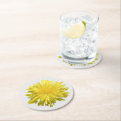 Untersetzer aus gelbem Kronenpapier (Vor Ort)