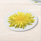 Untersetzer aus gelbem Kronenpapier (Angewinkelt)