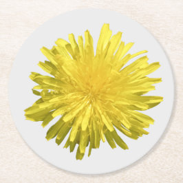 Untersetzer aus gelbem Kronenpapier