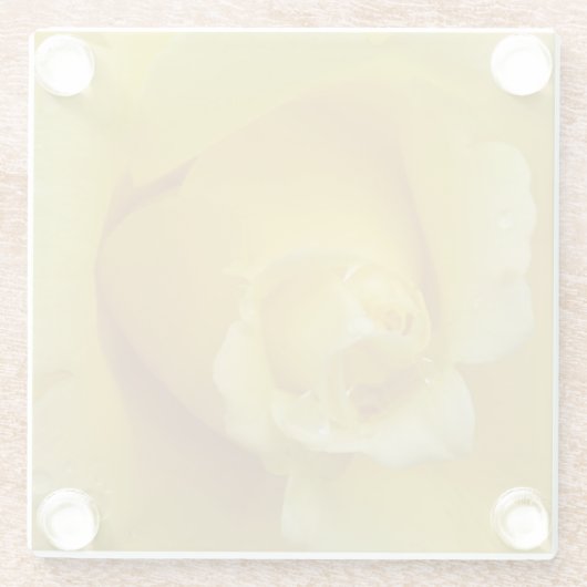 Untersetzer aus Gelborange (Rückseite)