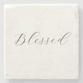 Untersetzer aus gesegnetem Marmorstein (Vorderseite)