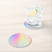 Untersetzer aus gestrichenem Pastellpapier (Vor Ort)