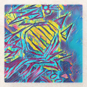 Untersetzer aus Glas (Vorderseite)