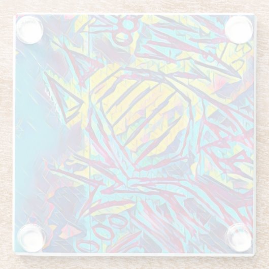 Untersetzer aus Glas (Rückseite)