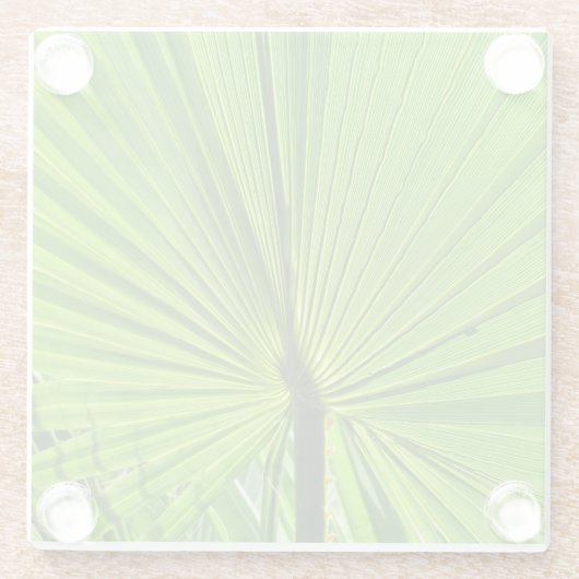 Untersetzer aus Glas (Rückseite)