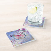 Untersetzer aus Glas (Schrägansicht)