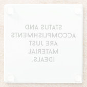 Untersetzer aus Glas (Rückseite)