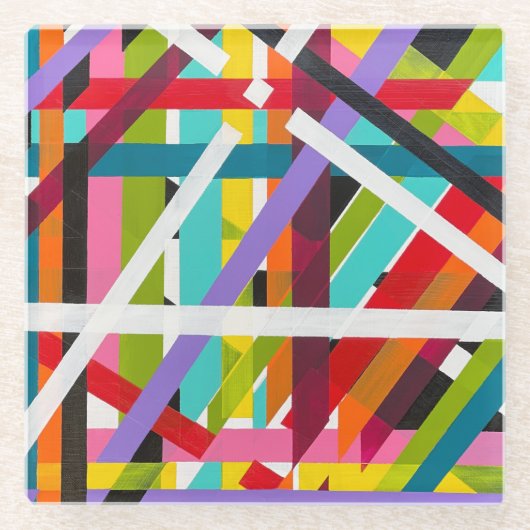 Untersetzer aus Glas (Vorderseite)