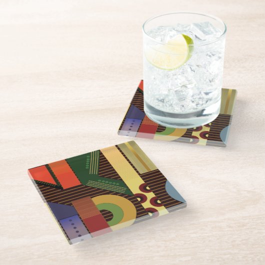 Untersetzer aus Glas (Schrägansicht)
