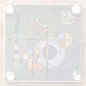 Untersetzer aus Glas - "Counter Weights" - W. Kand (Rückseite)