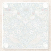 Untersetzer aus Glas - Erdbeerpicker (Rückseite)