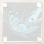 Untersetzer aus Glas/Majestic Peak/Untersetzer (Rückseite)