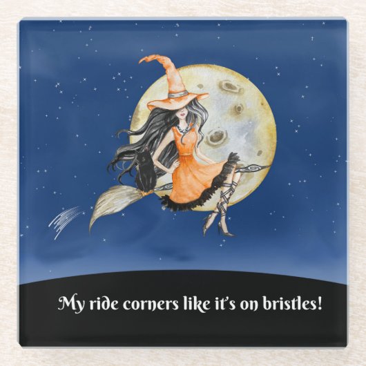 Untersetzer aus Glas, Rotzunge (Vorderseite)