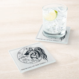 Untersetzer aus Glas - Serenityofthe Herz