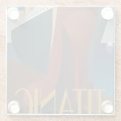 Untersetzer aus Glas - Titanic (Rückseite)