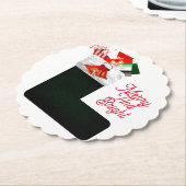 Untersetzer aus glattem und glattem Papier (angewinkelt)