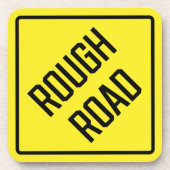 Untersetzer aus hartem Kunststoff (Vorderseite)