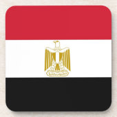 Untersetzer aus hartem Kunststoff mit ägyptischer (Vorderseite)