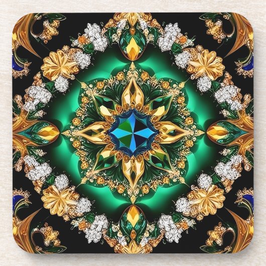 Untersetzer aus hartem Kunststoff mit brasilianisc (Vorderseite)