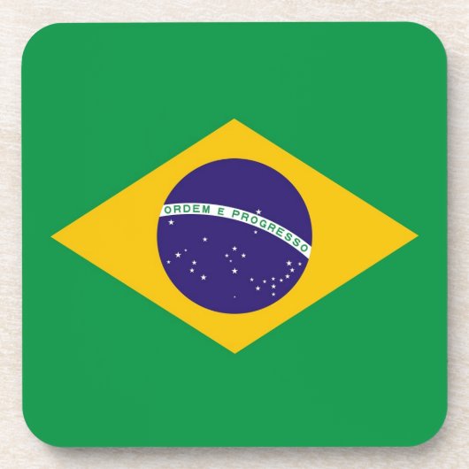 Untersetzer aus hartem Kunststoff mit brasilianisc (Vorderseite)