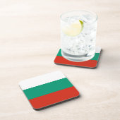 Untersetzer aus hartem Kunststoff mit bulgarischer (Rechte Seite)