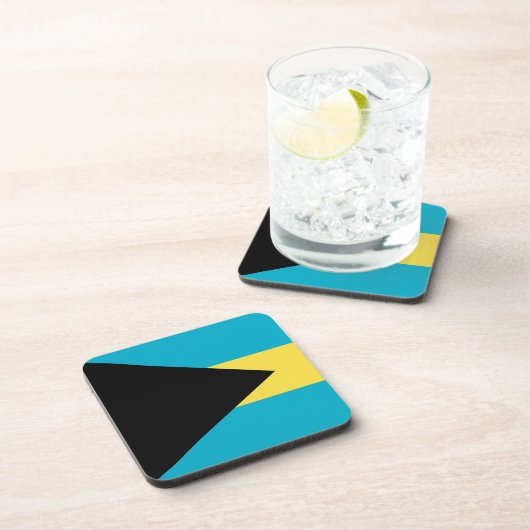 Untersetzer aus hartem Kunststoff mit der Flagge B (Rechte Seite)