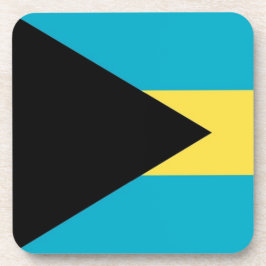 Untersetzer aus hartem Kunststoff mit der Flagge B