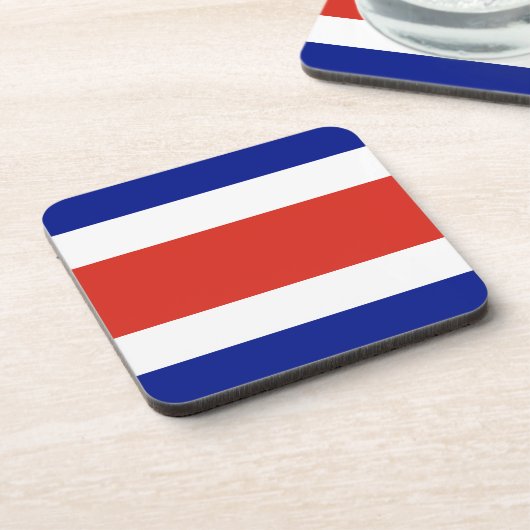 Untersetzer aus hartem Kunststoff mit der Flagge C (Linke Seite)