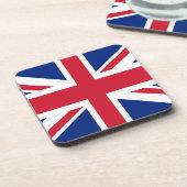 Untersetzer aus hartem Kunststoff mit der Flagge d (Linke Seite)