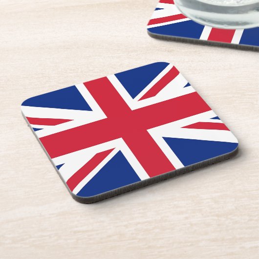 Untersetzer aus hartem Kunststoff mit der Flagge d (Linke Seite)