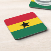 Untersetzer aus hartem Kunststoff mit der Flagge G (Linke Seite)