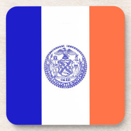 Untersetzer aus hartem Kunststoff mit der Flagge N