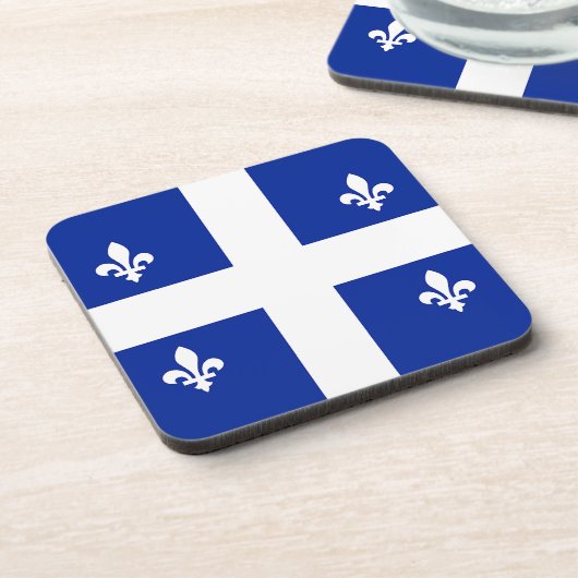 Untersetzer aus hartem Kunststoff mit der Flagge v (Linke Seite)