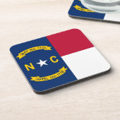 Untersetzer aus hartem Kunststoff mit der Flagge v (Linke Seite)