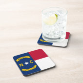 Untersetzer aus hartem Kunststoff mit der Flagge v (Rechte Seite)